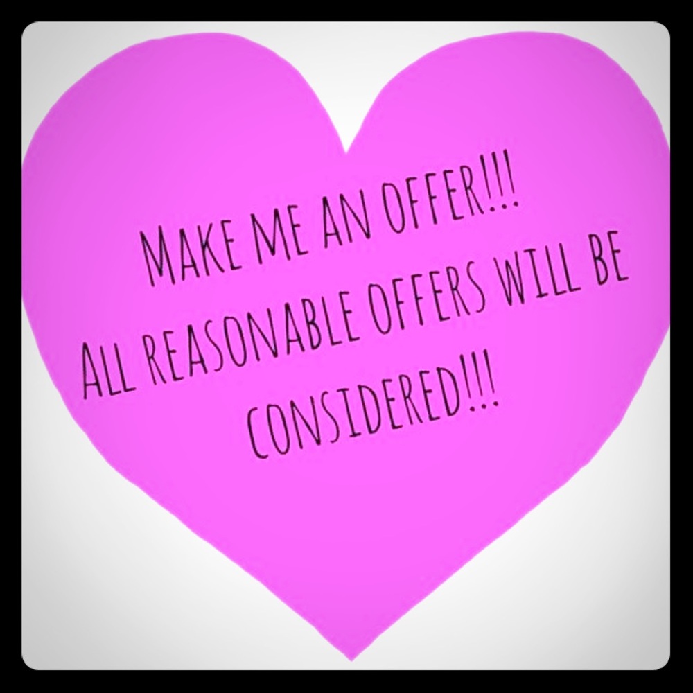 Accepting all reasonable offers!